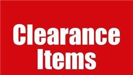 Clearance Items